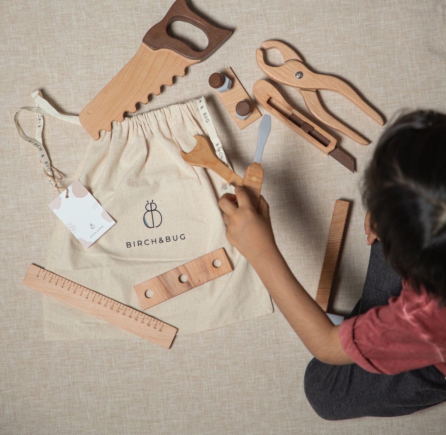 Birch Tool PlaySet - 13 Pieces